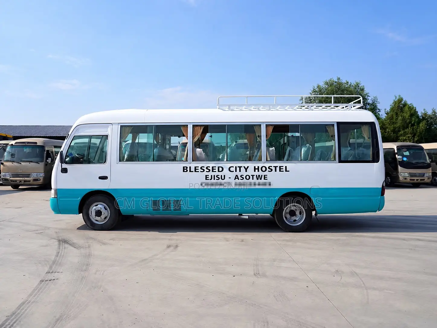 Toyota Coaster 2021 White