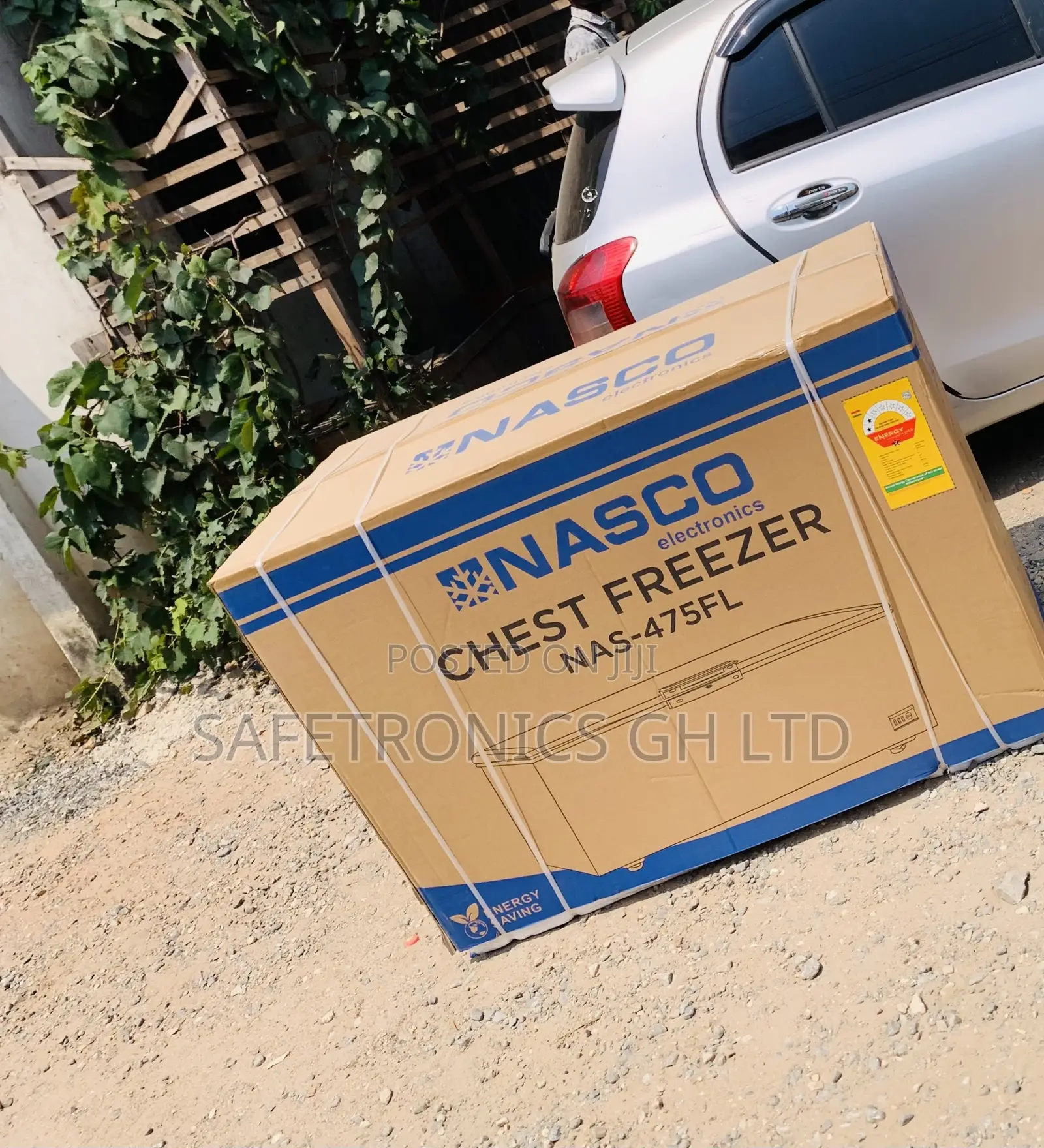 Nasco Cool-Reserve 400L (Black) Nas-475fl Freezer