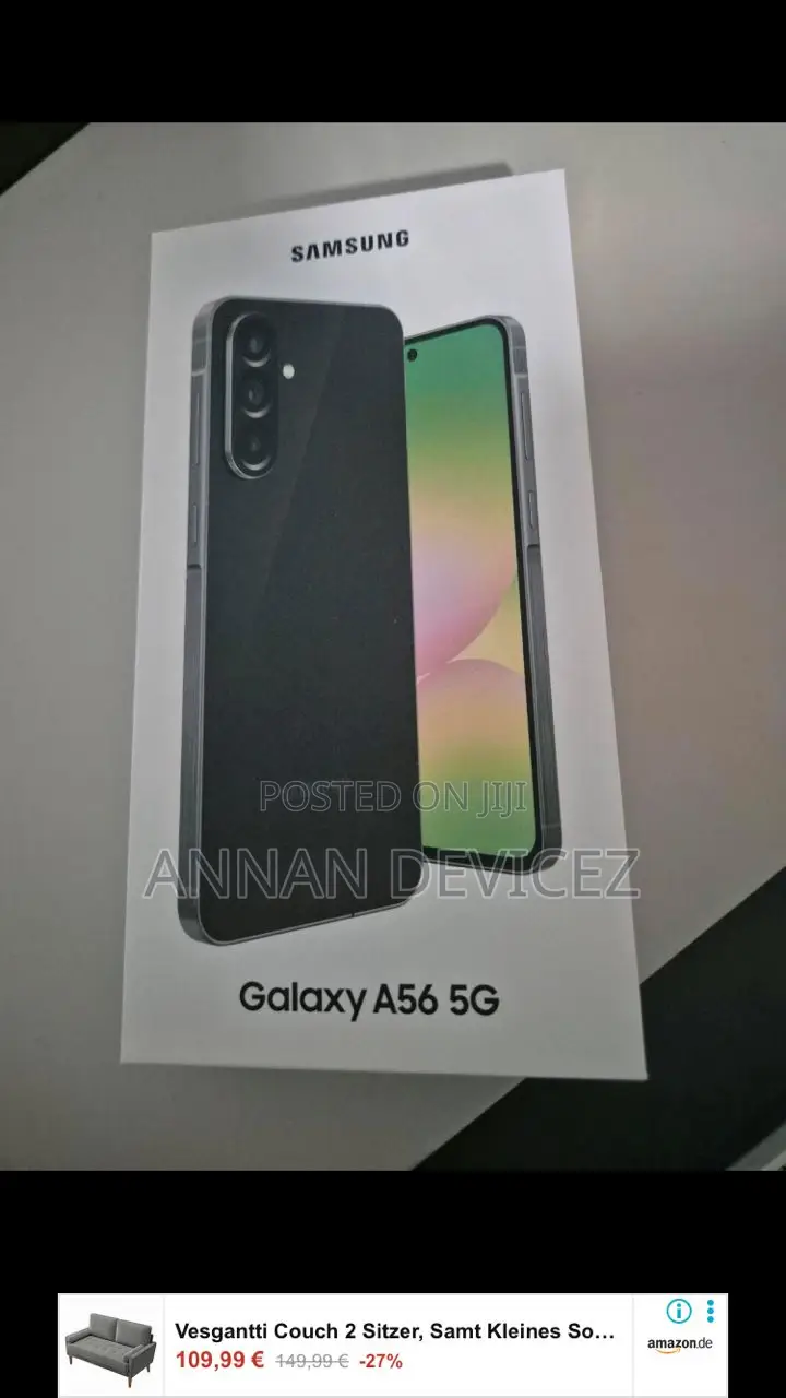 New Samsung Galaxy A56 256 GB Gray