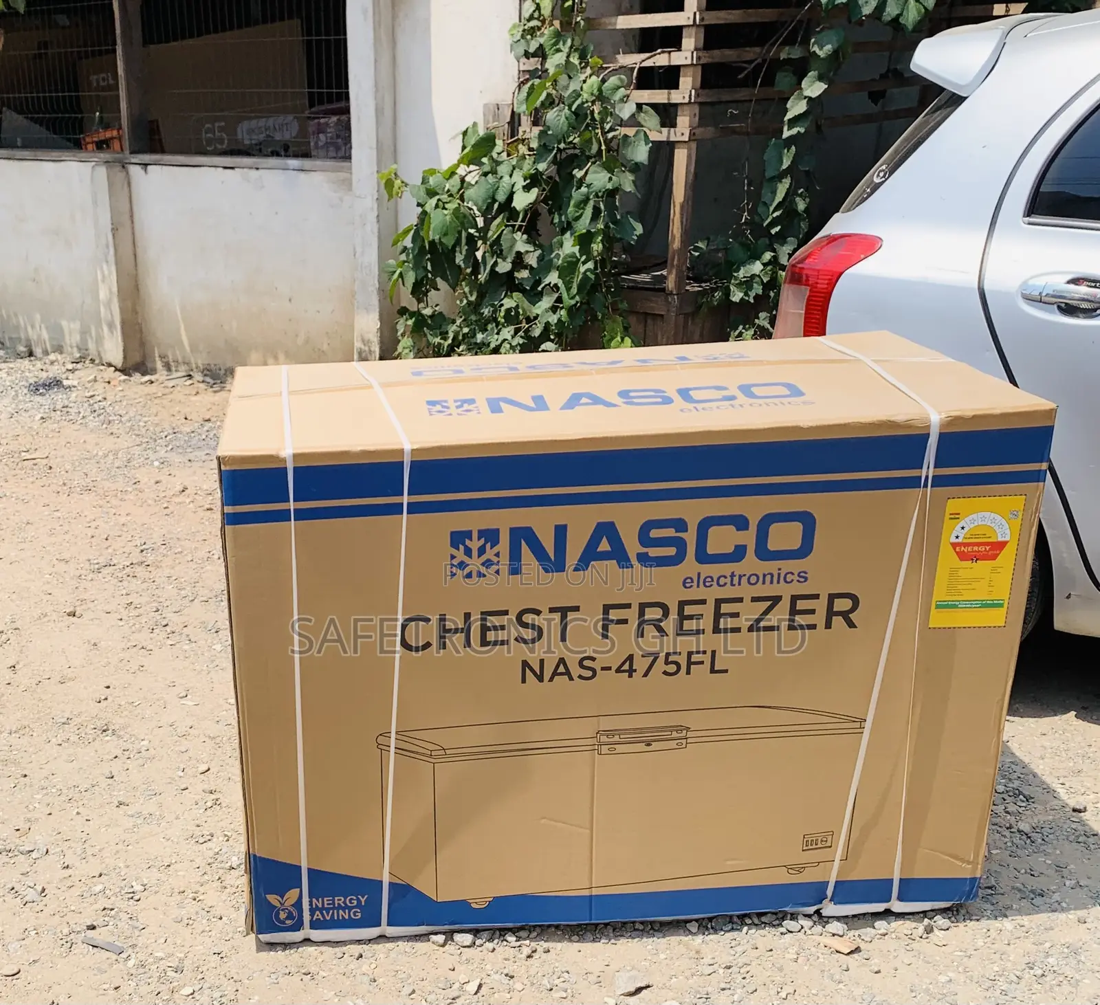 Long Lasting Black 400 Liters Nas-475fl Nasco 1 Door Freezer FrostMax