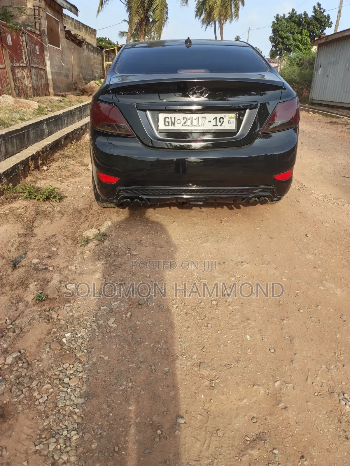Hyundai Accent 2014 Black