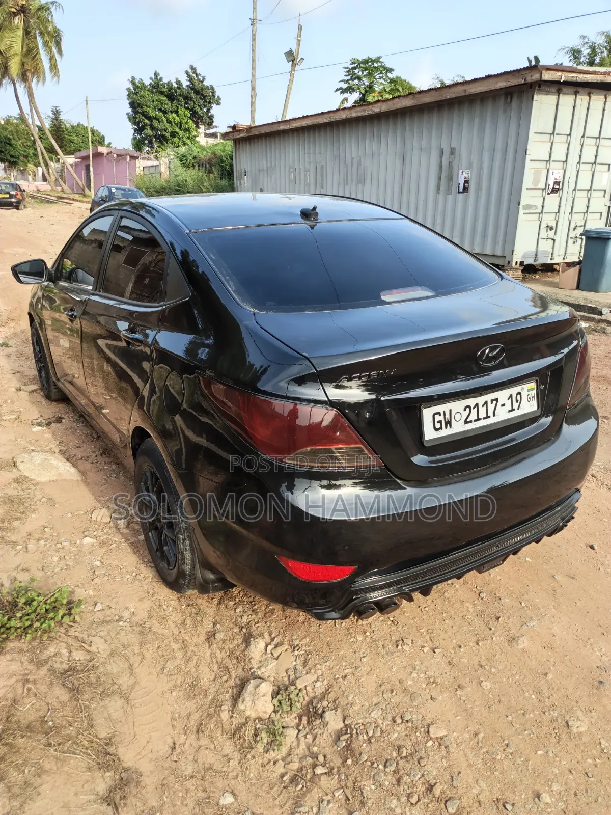 Hyundai Accent 2014 Black