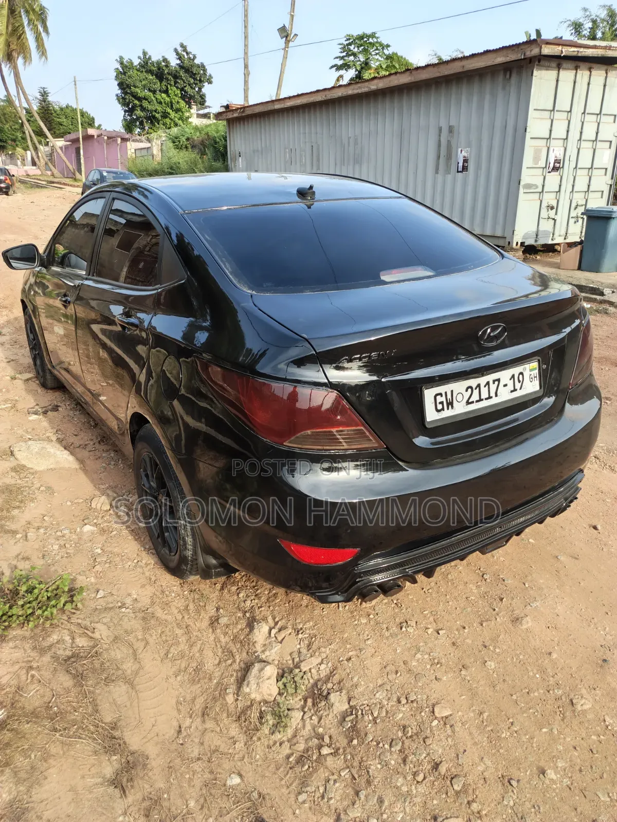 Hyundai Accent 2014 Black