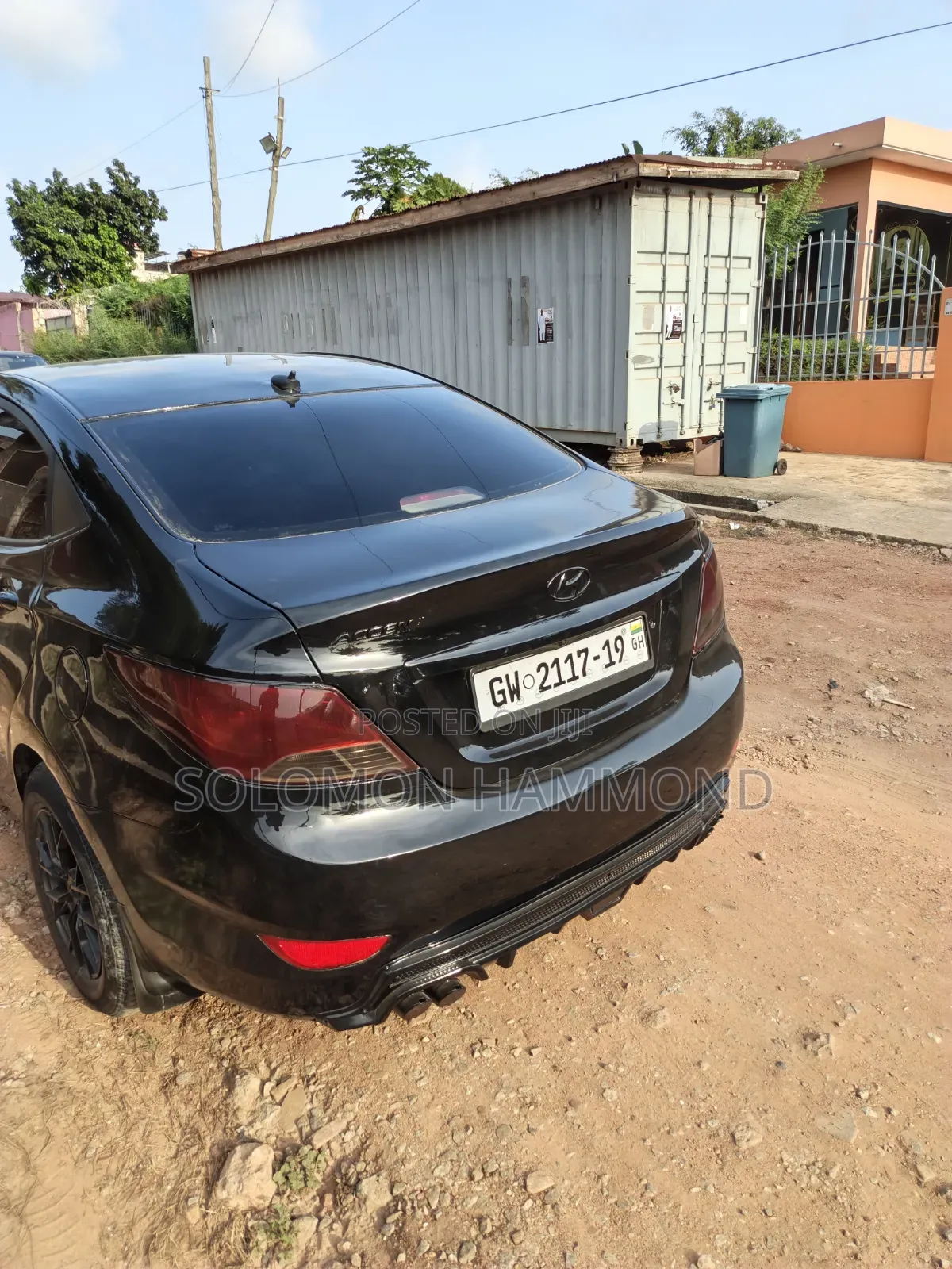 Hyundai Accent 2014 Black