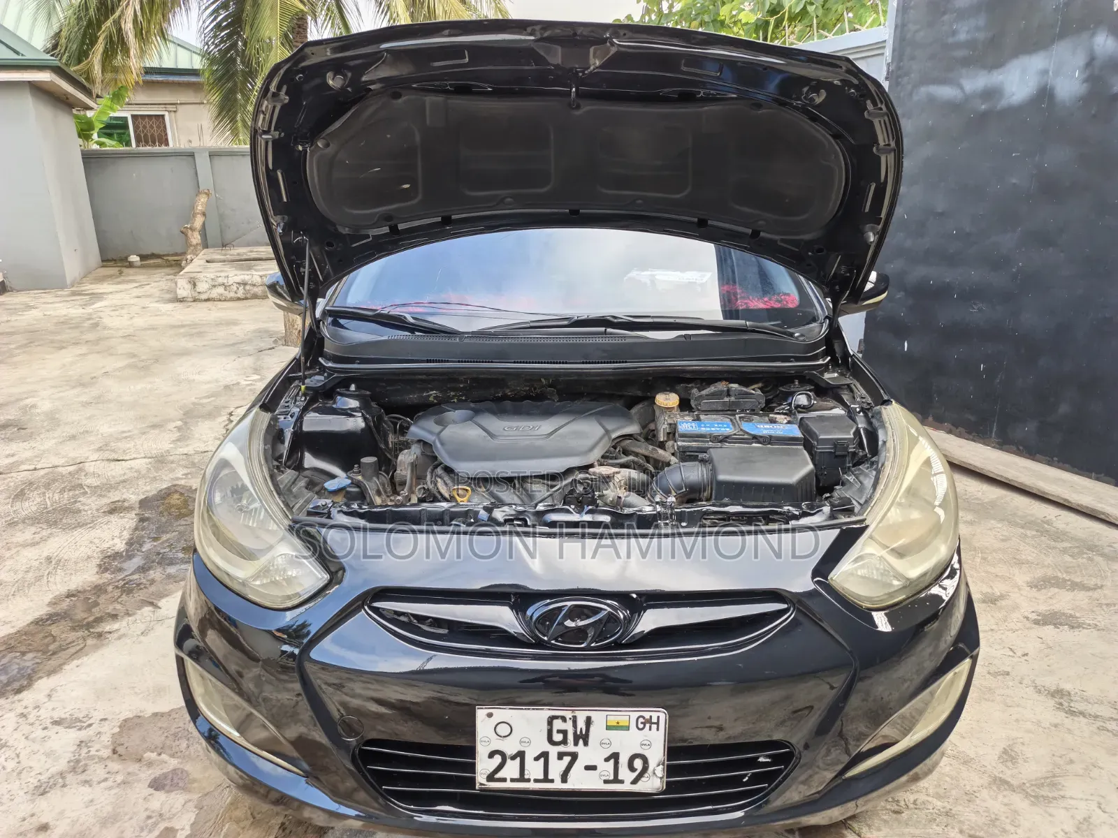 Hyundai Accent 2014 Black