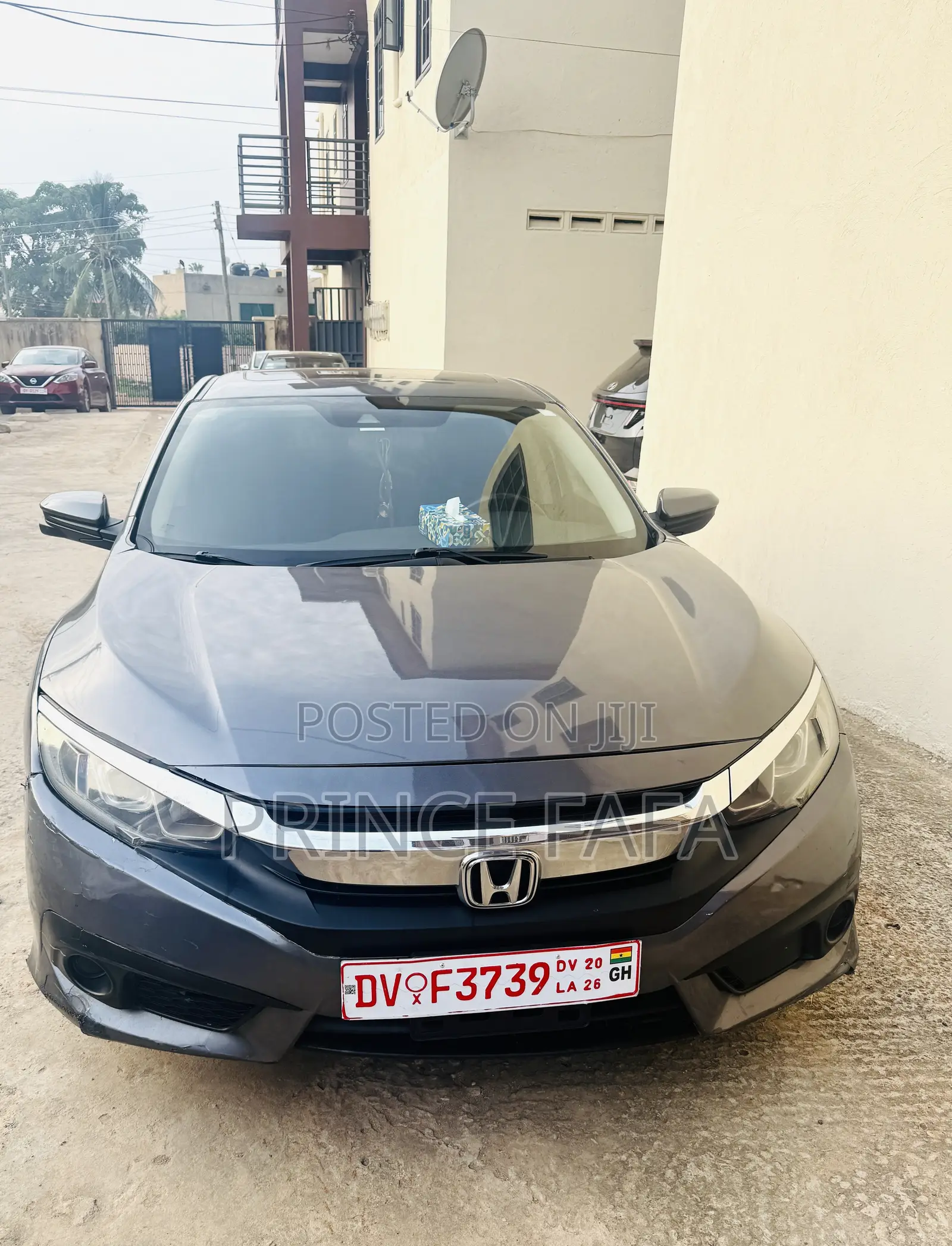 Honda Civic EX 4dr Sedan (2.0L 4cyl) 2017 Gray