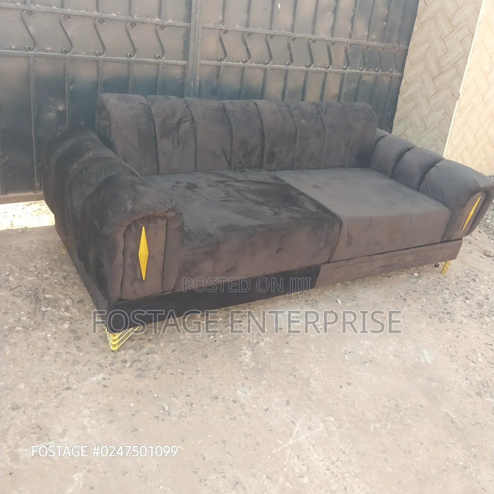 High Quality 3 in 1 Brown Sofa