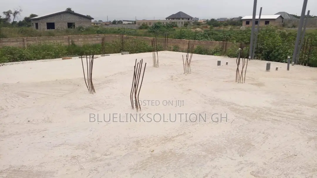 Title Land and Two Bed Room Storing Building Foundation