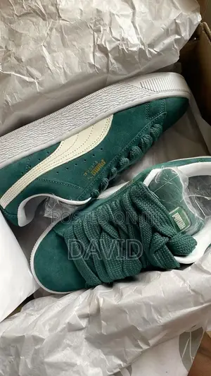 Puma Suede All Time Green