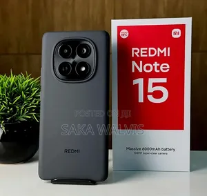 New Xiaomi Redmi Note 15 Special 128 GB Black