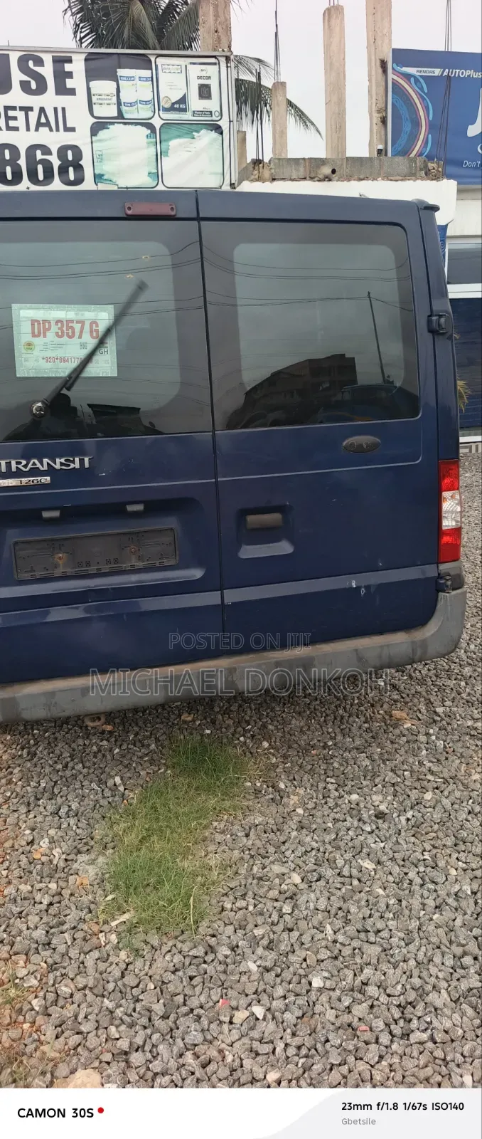 Ford Transit 2008 Blue