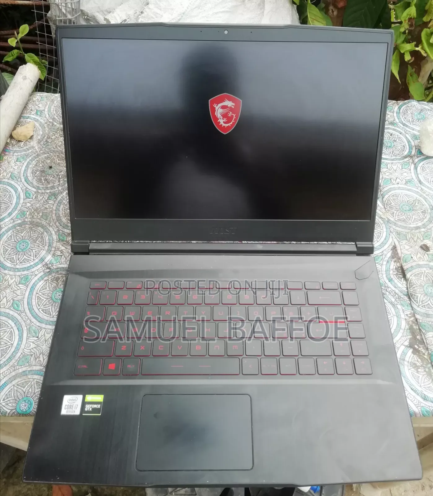 Laptop MSI GF63 8GB Intel Core i7 SSD 256GB