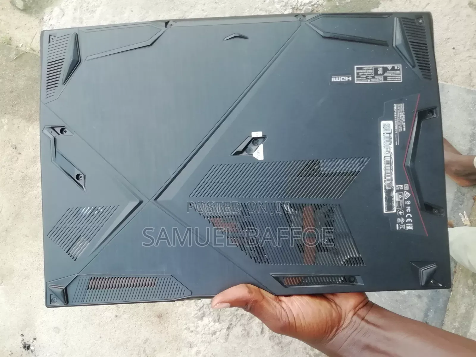Laptop MSI GF63 8GB Intel Core i7 SSD 256GB