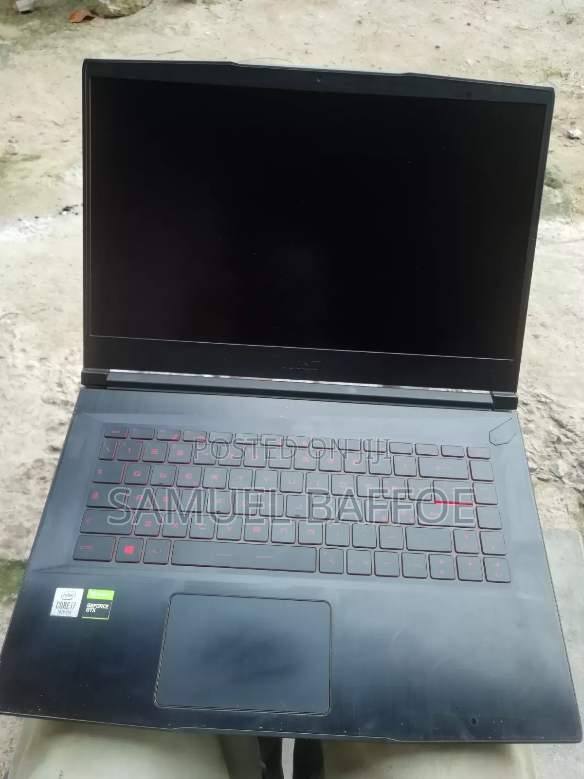Laptop MSI GF63 8GB Intel Core i7 SSD 256GB