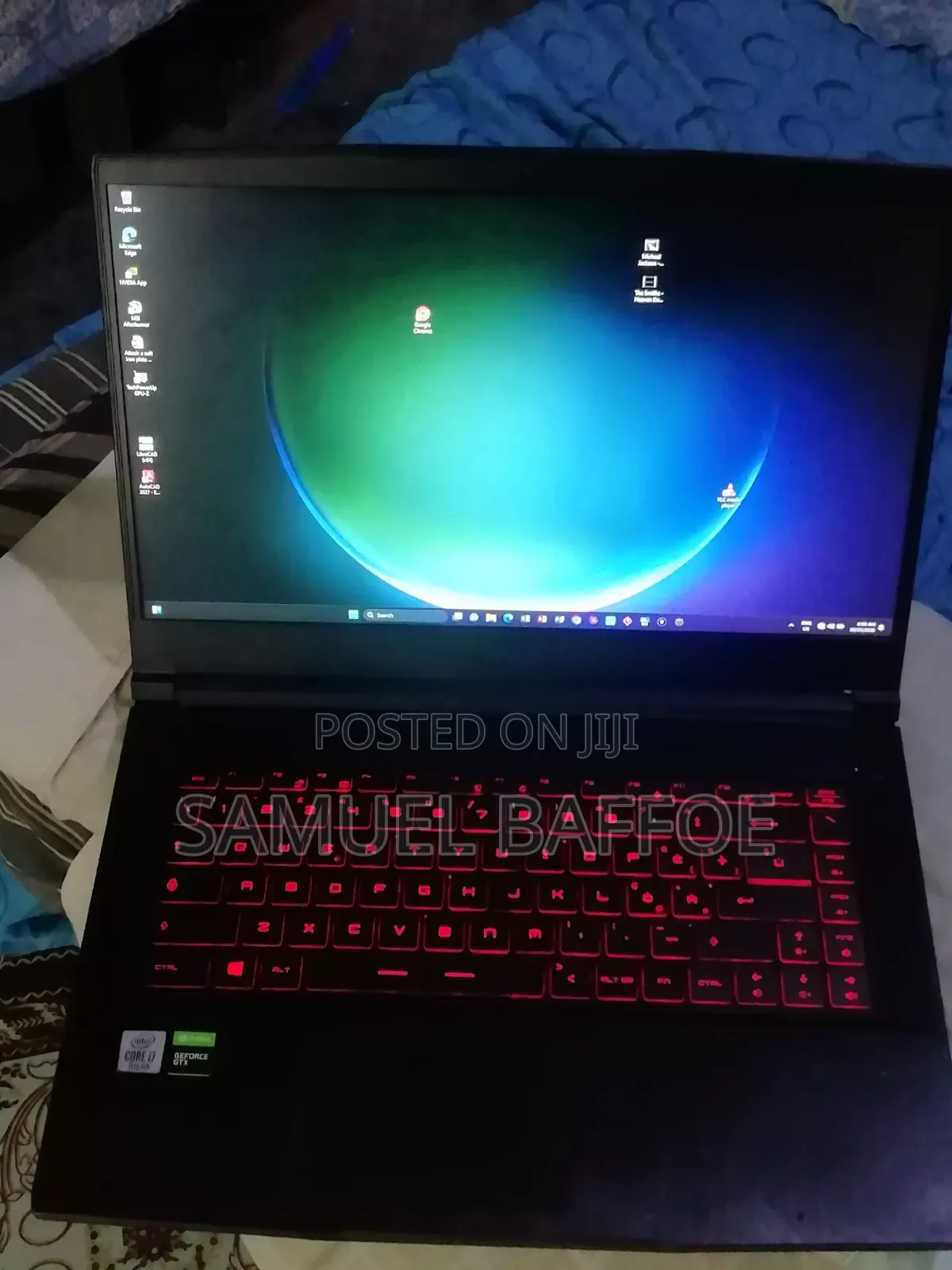 Laptop MSI GF63 8GB Intel Core i7 SSD 256GB