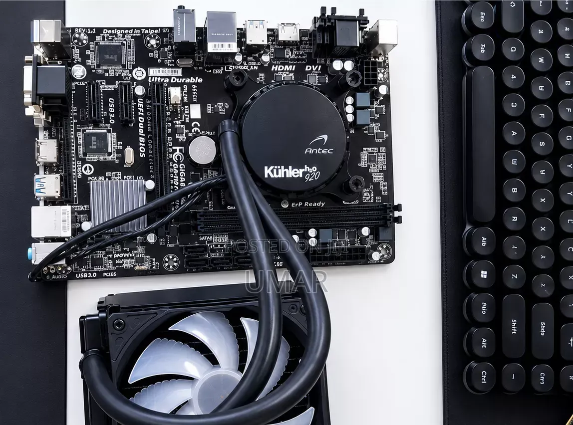 Gigabyte Motherboard+liquid Cooler for I5 and I7