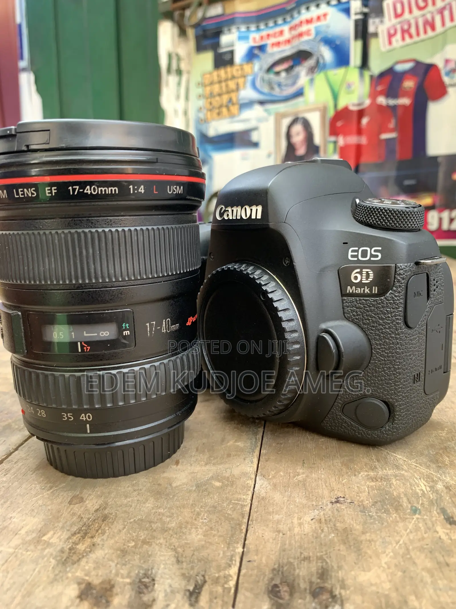Canon 6d Mark II With Ultrasonic 17-40mm Lens