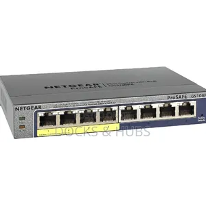 NetGear 8-Port PoE Gigabit Ethernet Plus Switch (GS108PEv3)