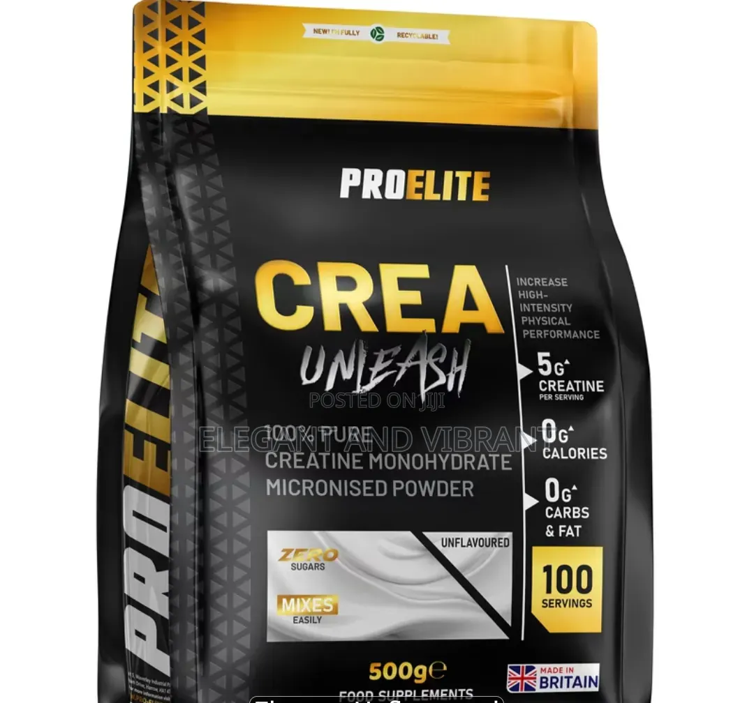 Creatine Monohydrate Powder 500g Unflavoured-100 Servings,Micronised