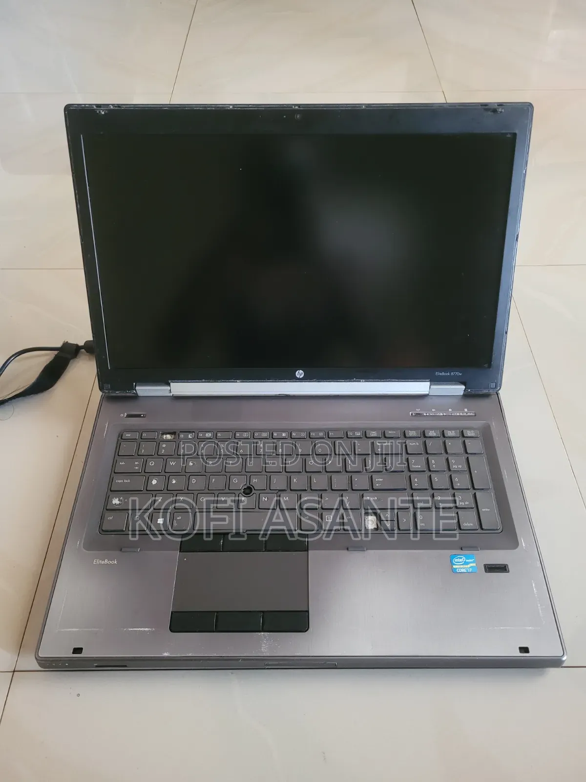 Laptop HP EliteBook 8770W 8GB Intel Core i7 HDD 320GB