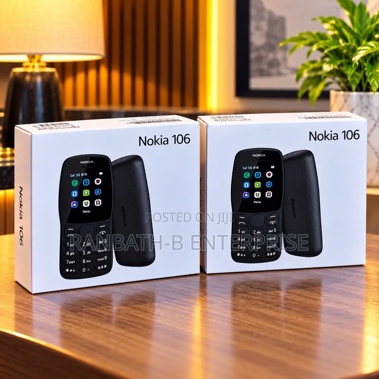 New Nokia 106 Black