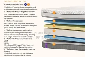Emma Helix Hybrid Deluxe Mattress(UK Brand )