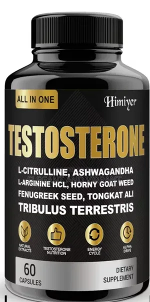 Testosterome Capsules for Men With Tongkat Ali, Horny Goat Weed, Etc