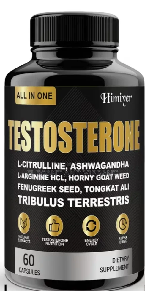 Testosterome Capsules for Men With Tongkat Ali, Horny Goat Weed, Etc