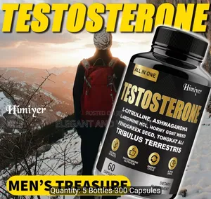 Testosterome Capsules for Men With Tongkat Ali, Horny Goat Weed, Etc