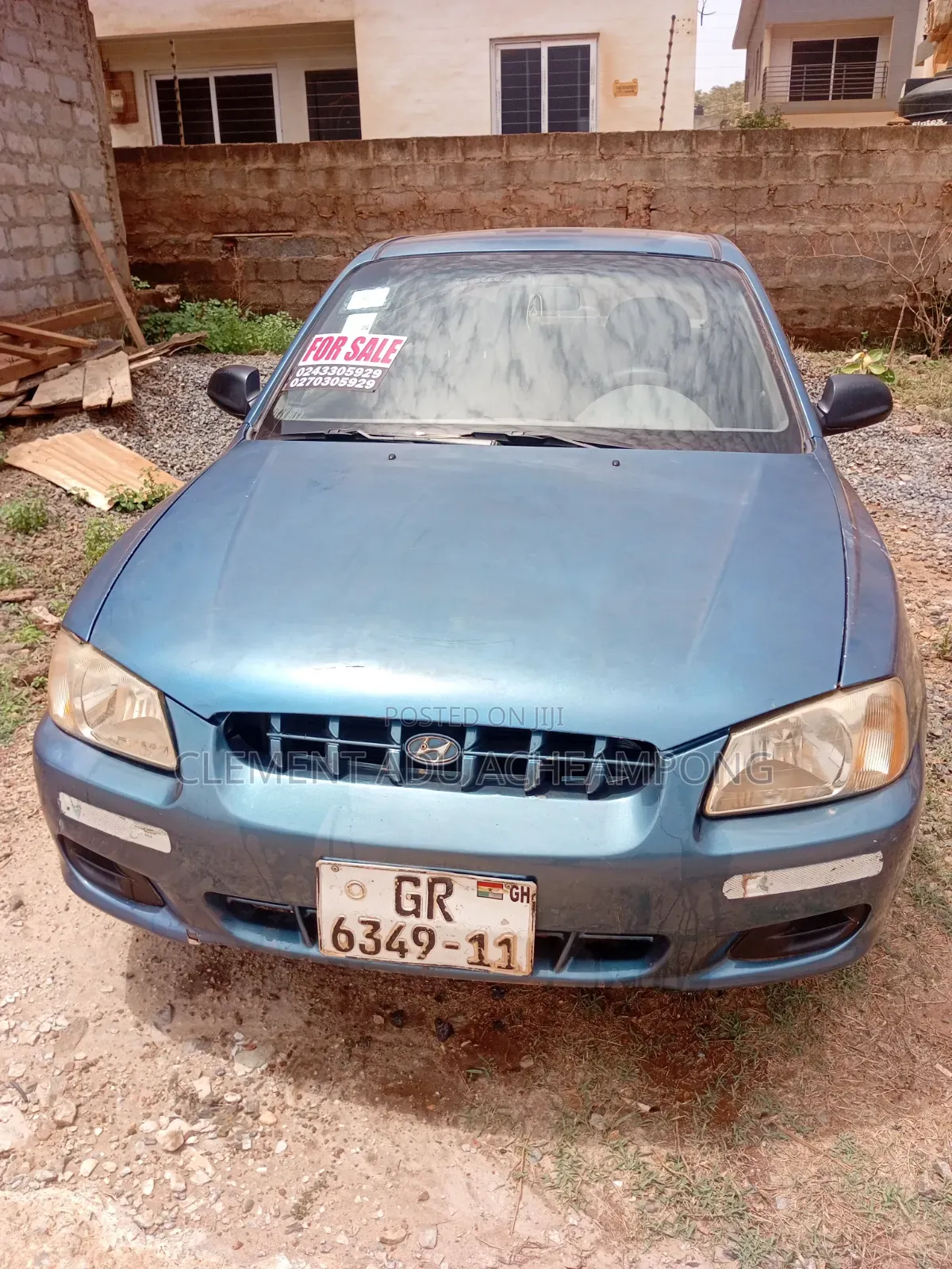 Hyundai Accent 2007 Blue
