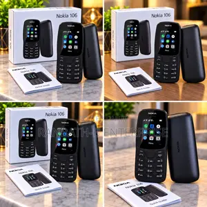 New Nokia 106 Black