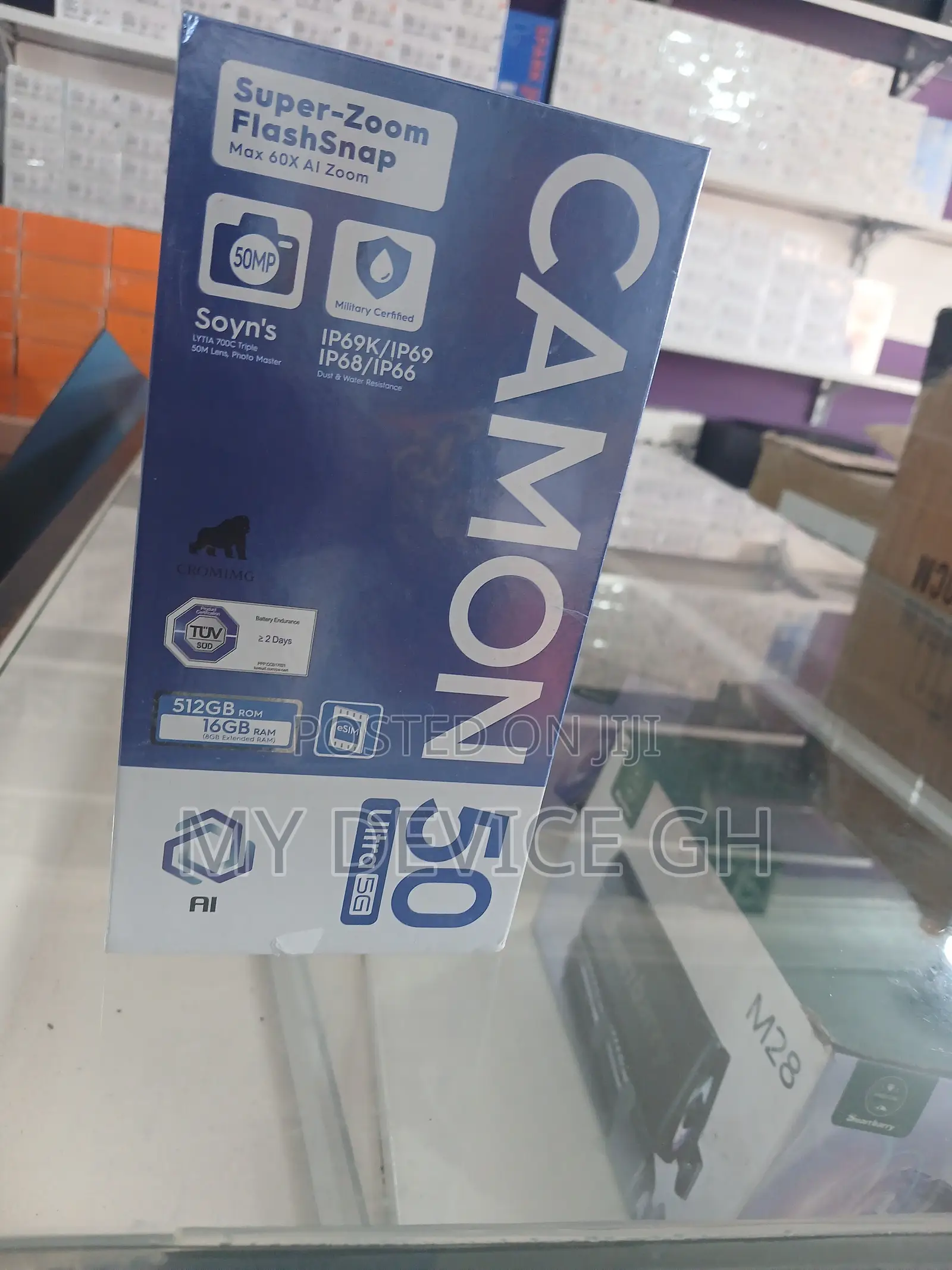 New Tecno Camon 50 Ultra 512 GB Gray