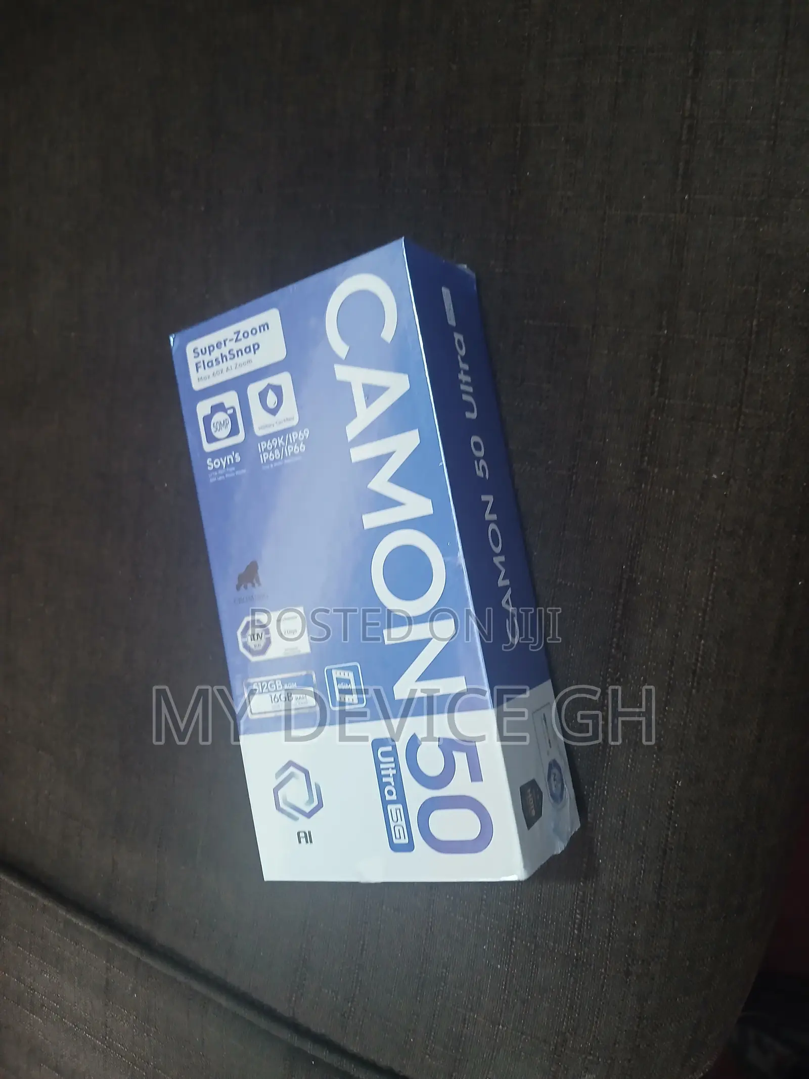 New Tecno Camon 50 Ultra 512 GB Gray
