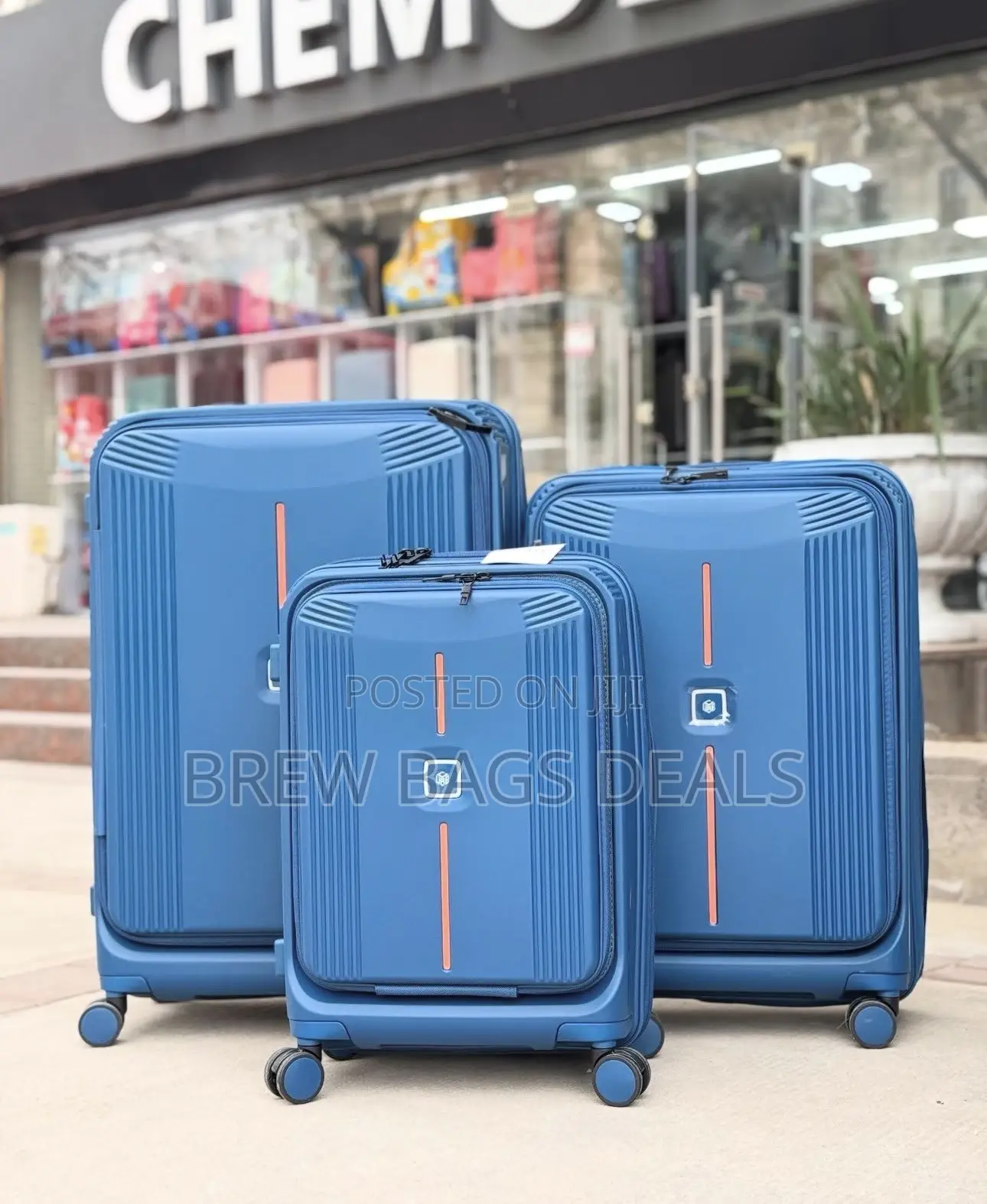 Premium Quality Swiss Cross 3set Fiber Unbreakable Traveling Bag.