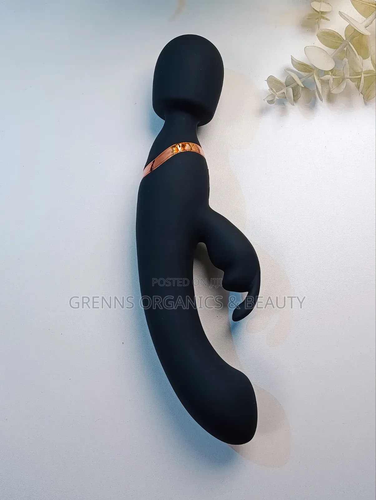 3in1 Black Magic Wand Massager Rabbit G-Spot Vibrator