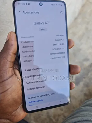 Samsung Galaxy A71 128 GB Blue