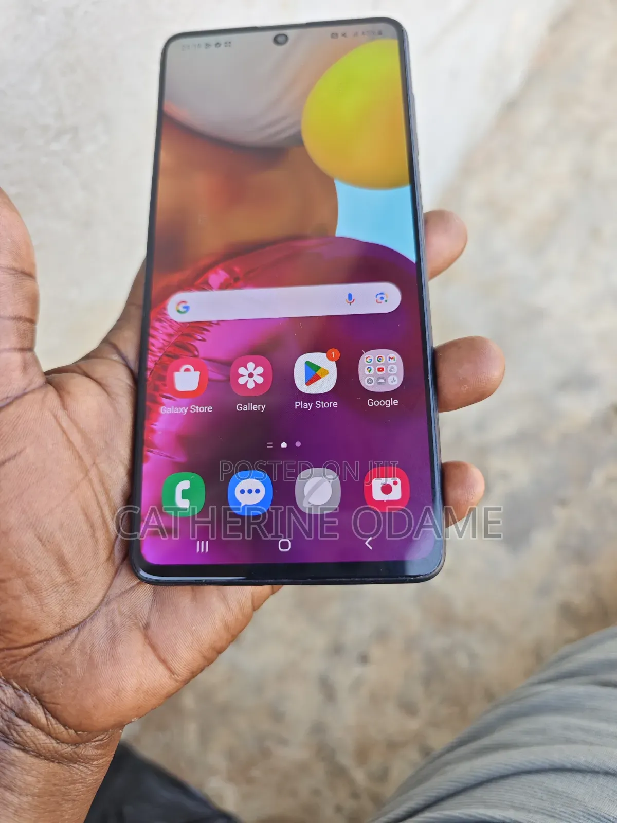Samsung Galaxy A71 128 GB Blue