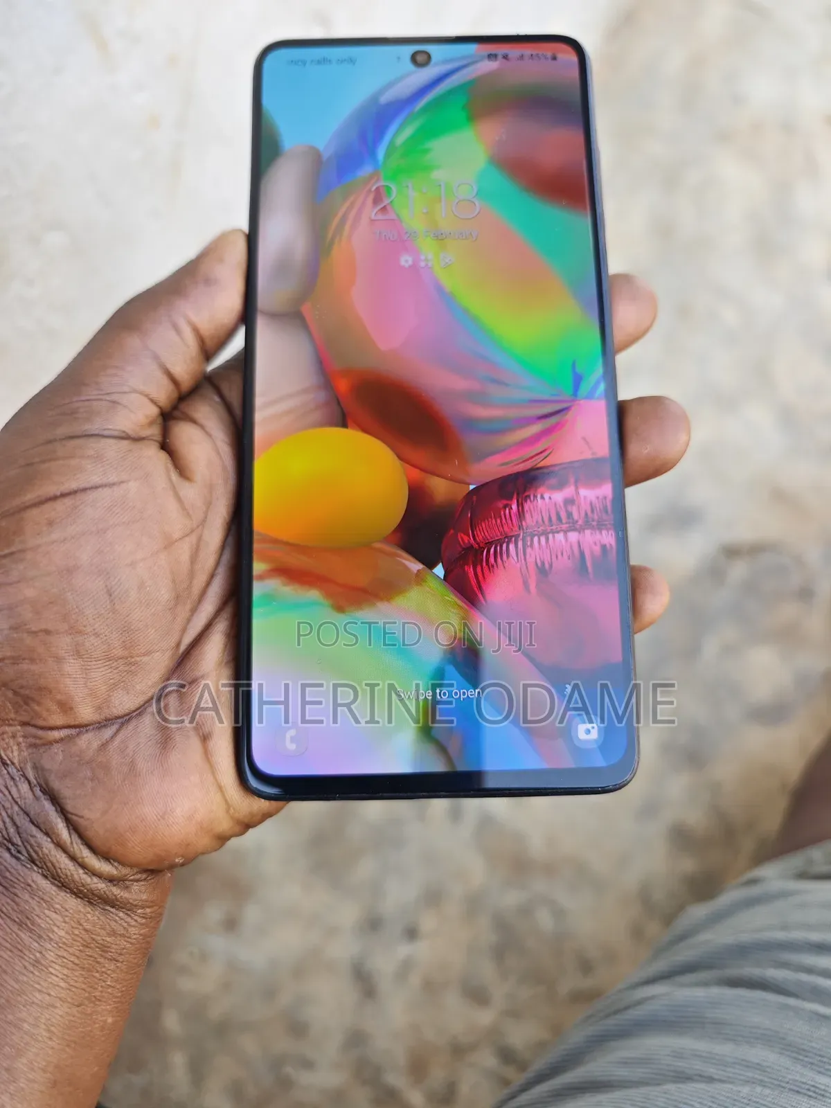 Samsung Galaxy A71 128 GB Blue