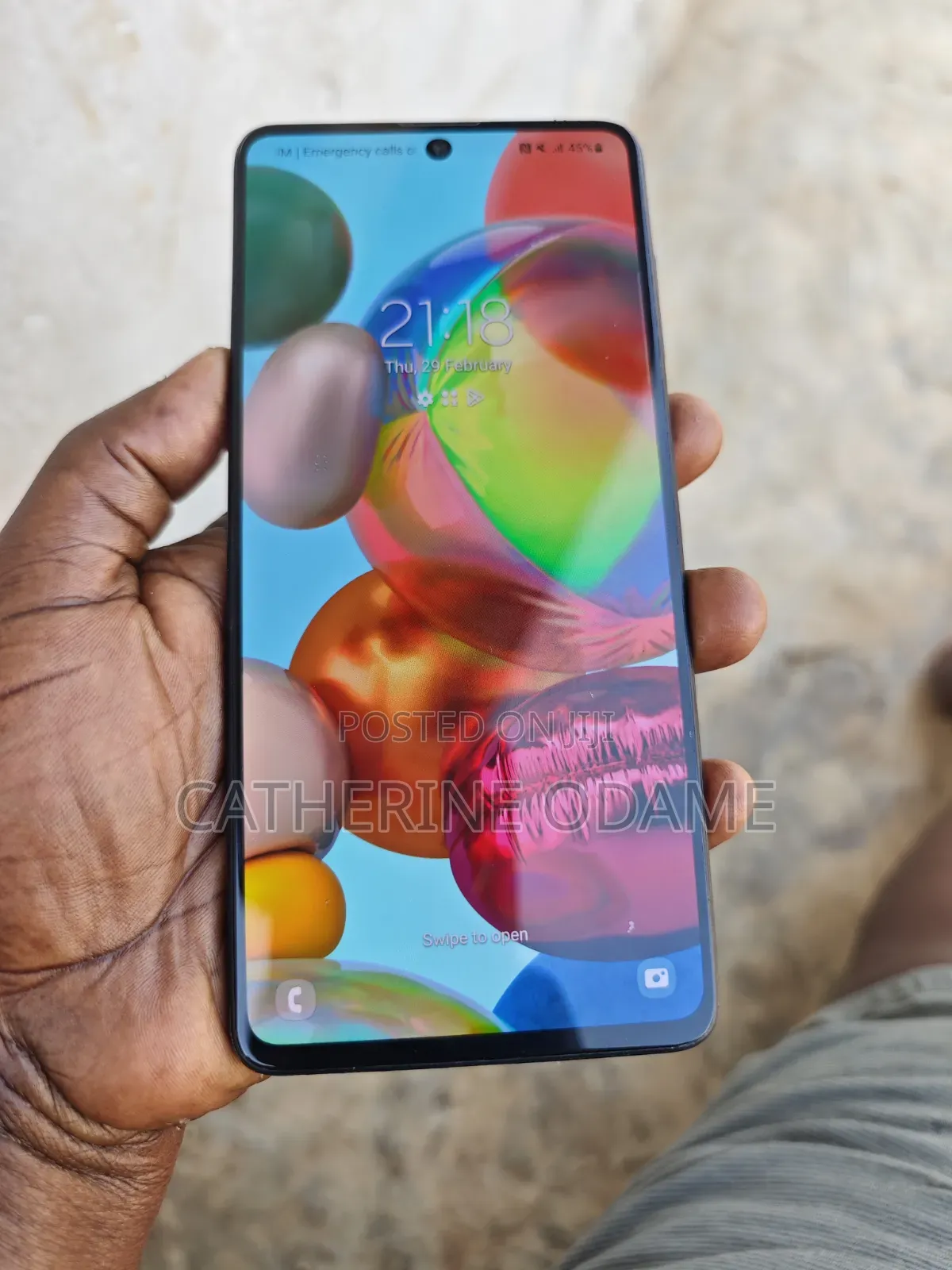 Samsung Galaxy A71 128 GB Blue