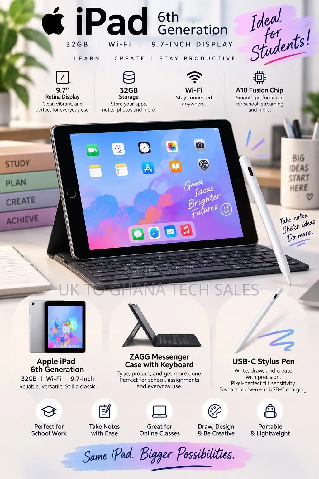 Apple iPad 9.7 32 GB Silver