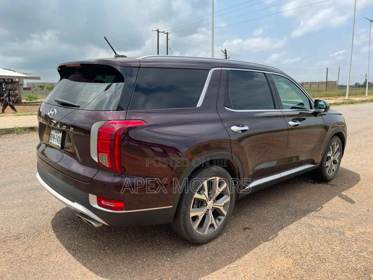 Hyundai Palisade Calligraphy 2024 Burgundy