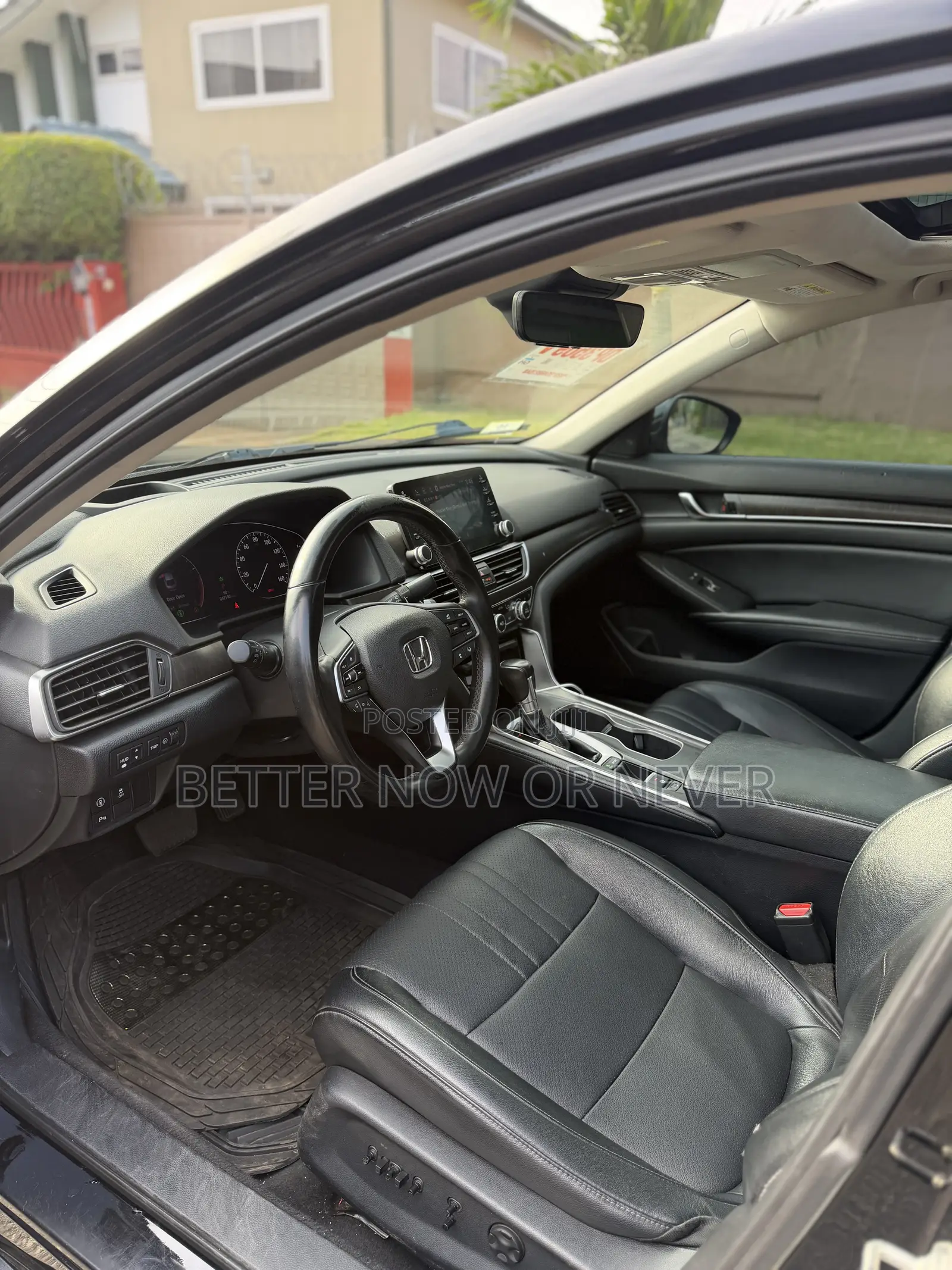Honda Accord Touring 2018 Black