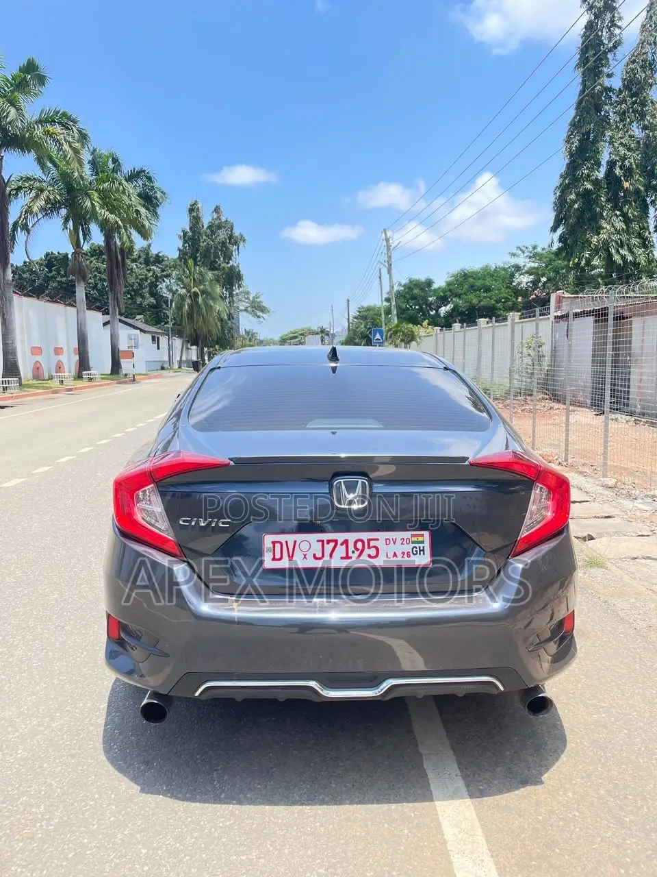 Honda Civic EX Sedan 2019 Blue