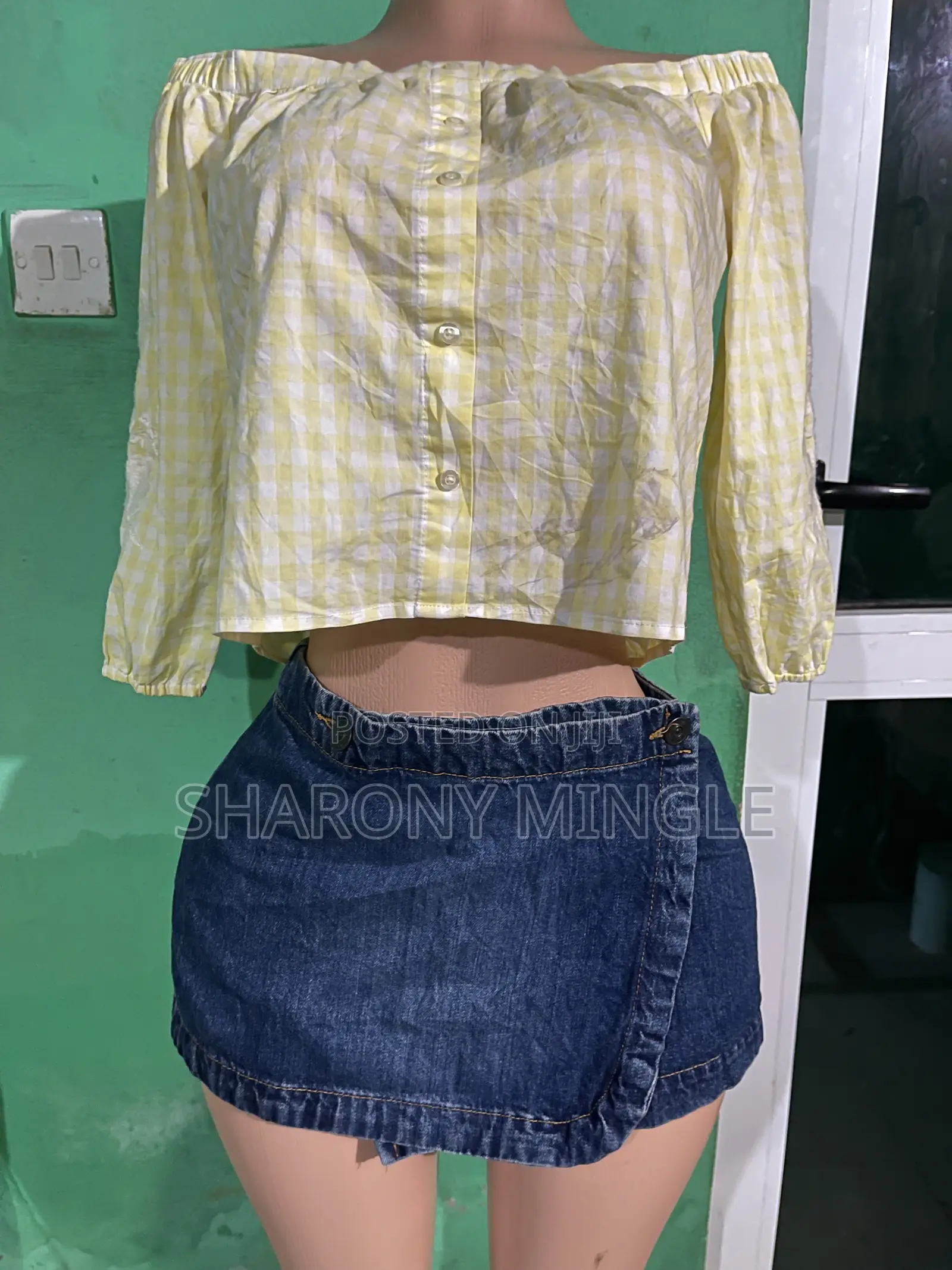 Affordable Ladies Thrift Dress, Jeans Skirt and Jeans Shorts