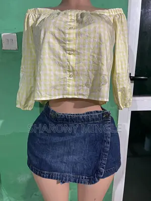 Affordable Ladies Thrift Dress, Jeans Skirt and Jeans Shorts