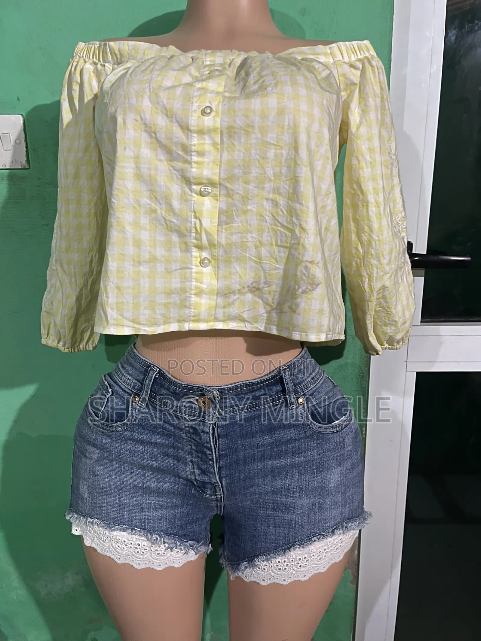 Affordable Ladies Thrift Dress, Jeans Skirt and Jeans Shorts