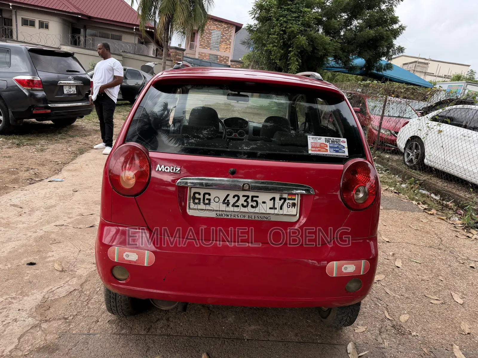 Daewoo Matiz 2007 Red