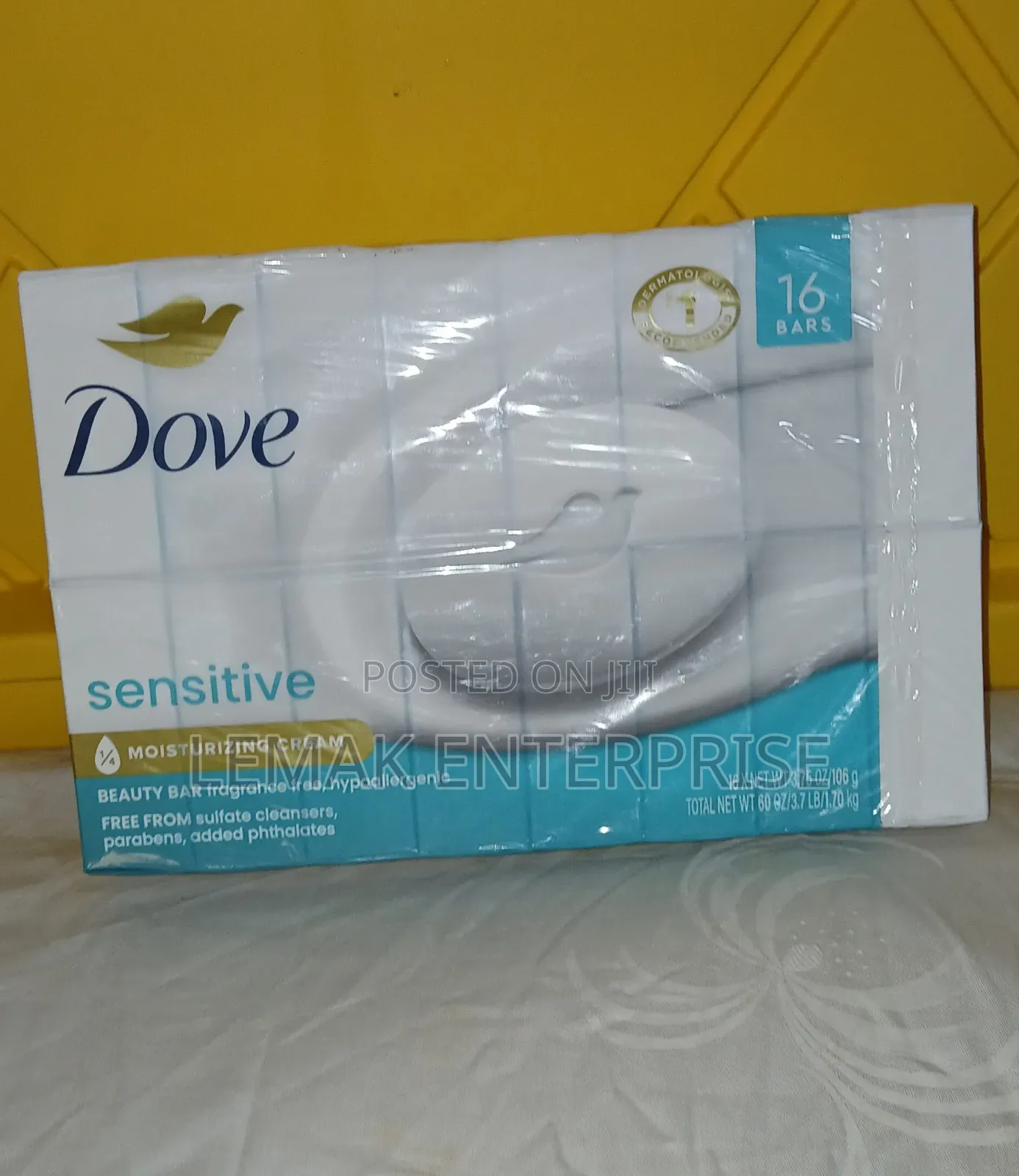 Dove Sensitive Skin Beauty Bars (16-Count Pack).