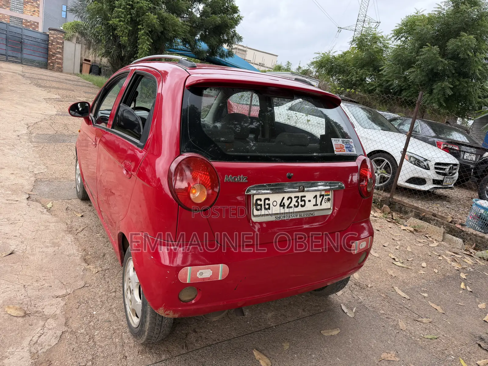 Daewoo Matiz 2007 Red