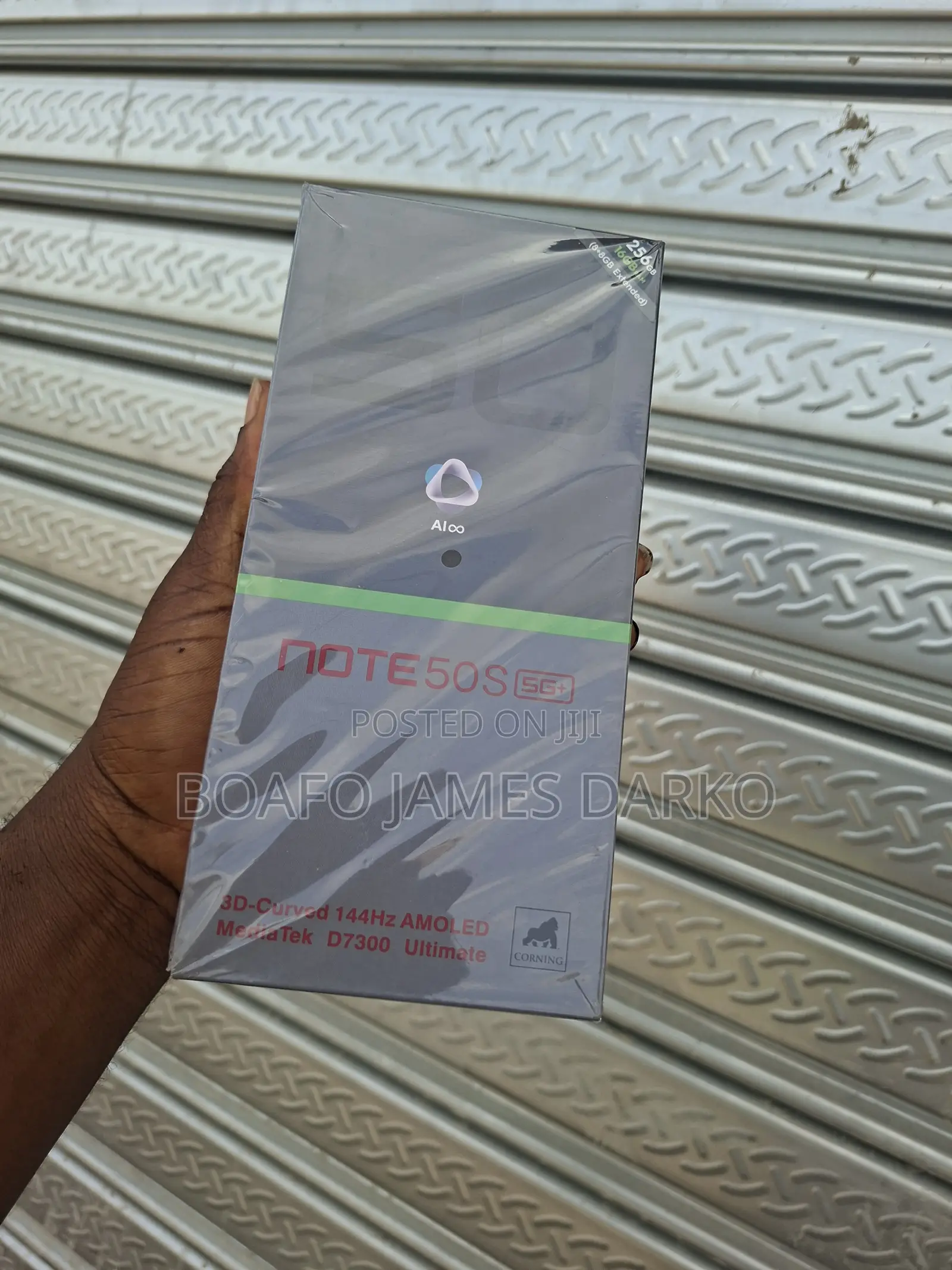 New Infinix Note 50s 256 GB Black